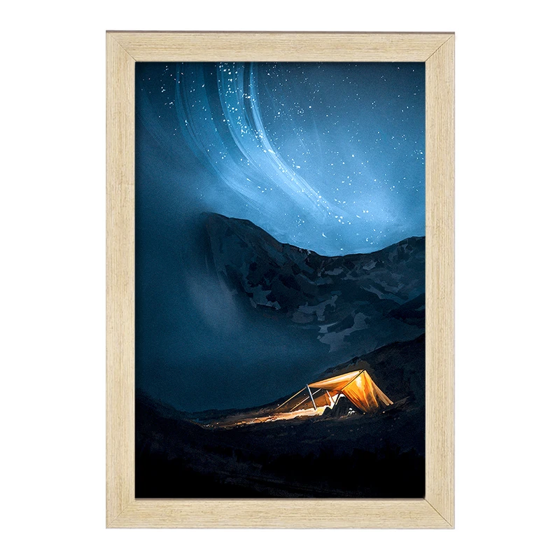 تابلو خندالو مدل کمپینگ (Camping) کد F341