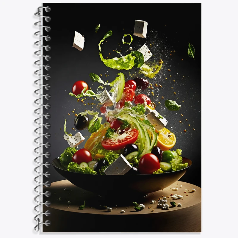 دفتر نت موسیقی 50 برگ خندالو طرح سالاد کد F5932