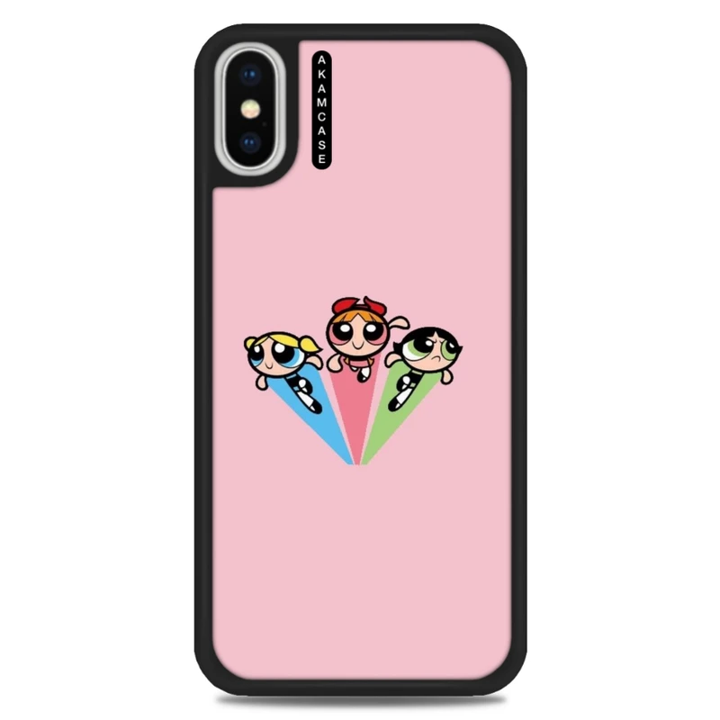 کاور آکام مدل AMCWAX-POWERPUFF GIRLS-10 مناسب برای گوشی موبایل اپل iPhone X/Xs