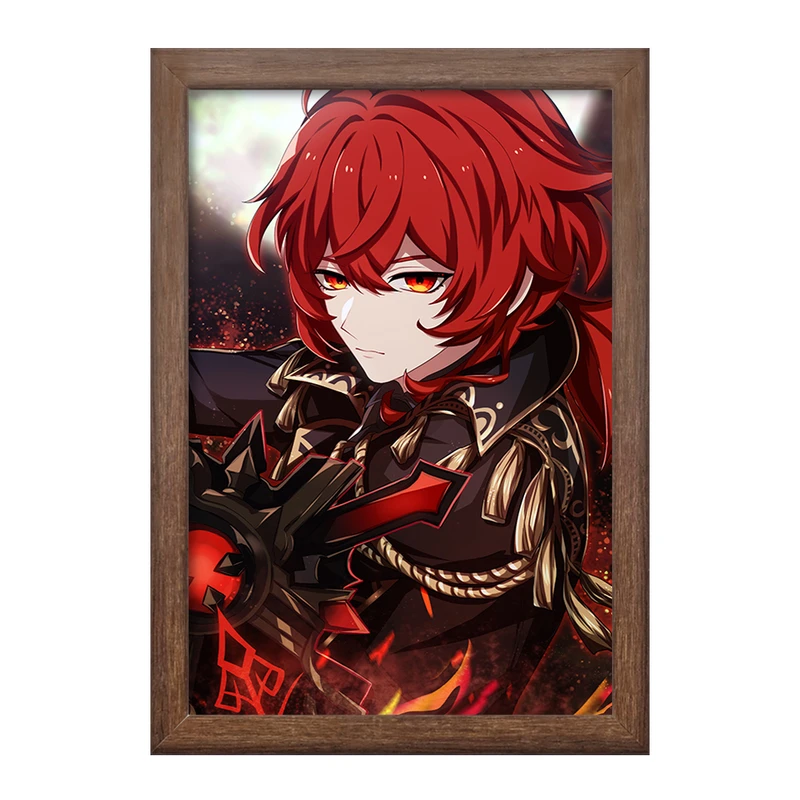 تابلو خندالو طرح بازی گنشین ایمپکت Genshin Impact کد 25679