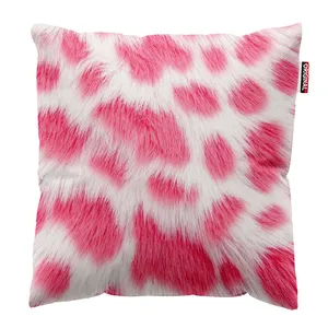  کوسن پاد آفرین طرح پشم و خز کد 4279 سایز 30*30 سانتی متر