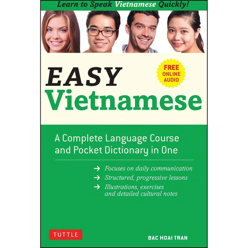 کتاب Easy Vietnamese اثر Bac Hoai Tran and Sandra Guja انتشارات Tuttle Publishing