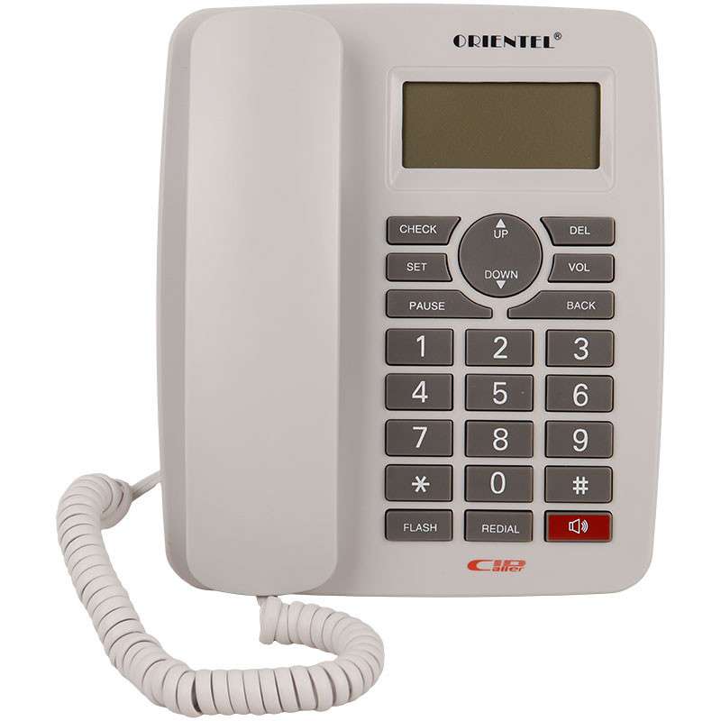 تلفن رومیزی اورینتل مدل KX-T1577CID تلفن رومیزی اورینتل مدل KX-T1577CID