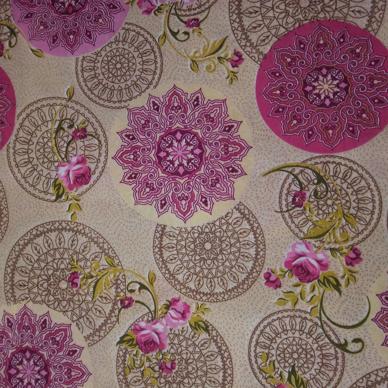 پارچه ملحفه مدل خورشیدی کد 1