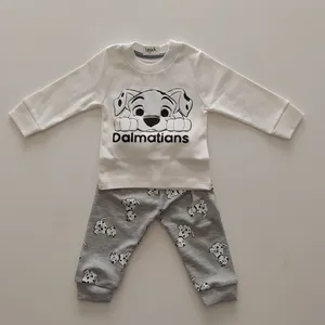 ست تی شرت و شلوار نوزادی آیپک مدل سگ کد 1402