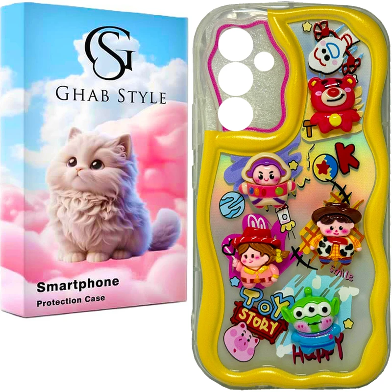 کاور قاب استایل مدل پروانه ای مناسب برای گوشی موبایل سامسونگ Galaxy A55 /A35