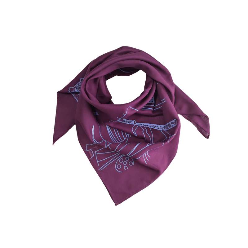 دستمال سر و گردن گدار مدل یزد