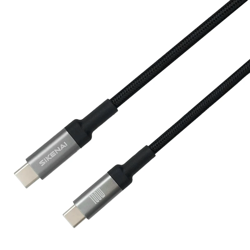 کابل تبدیل USB-C به USB-C سیکنای مدل SX_13 طول 1متر