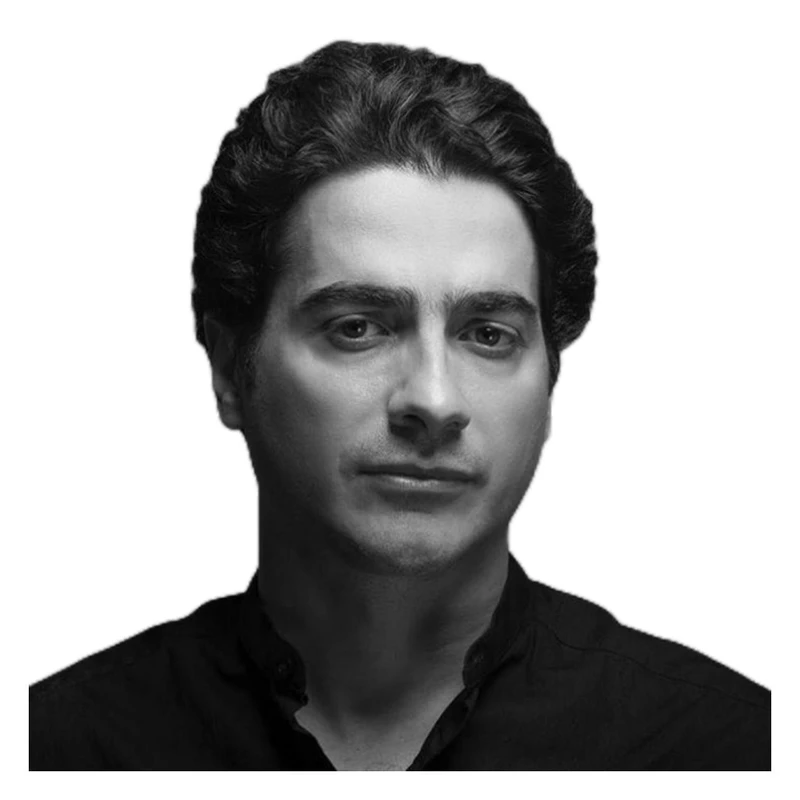 استیکر پارچه و لباس پاد آفرین مدل خواننده همایون شجریان کد 3161