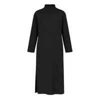 پیراهن بافتنی یقه ایستاده زنانه مدل بیفان کد M5295