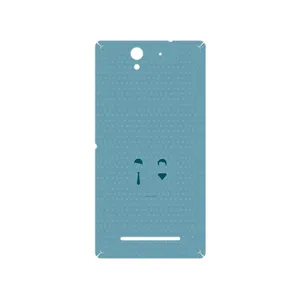 MAHOOT Minimal Miss and Mister Cover Sticker for Sony Xperia C3 Dual