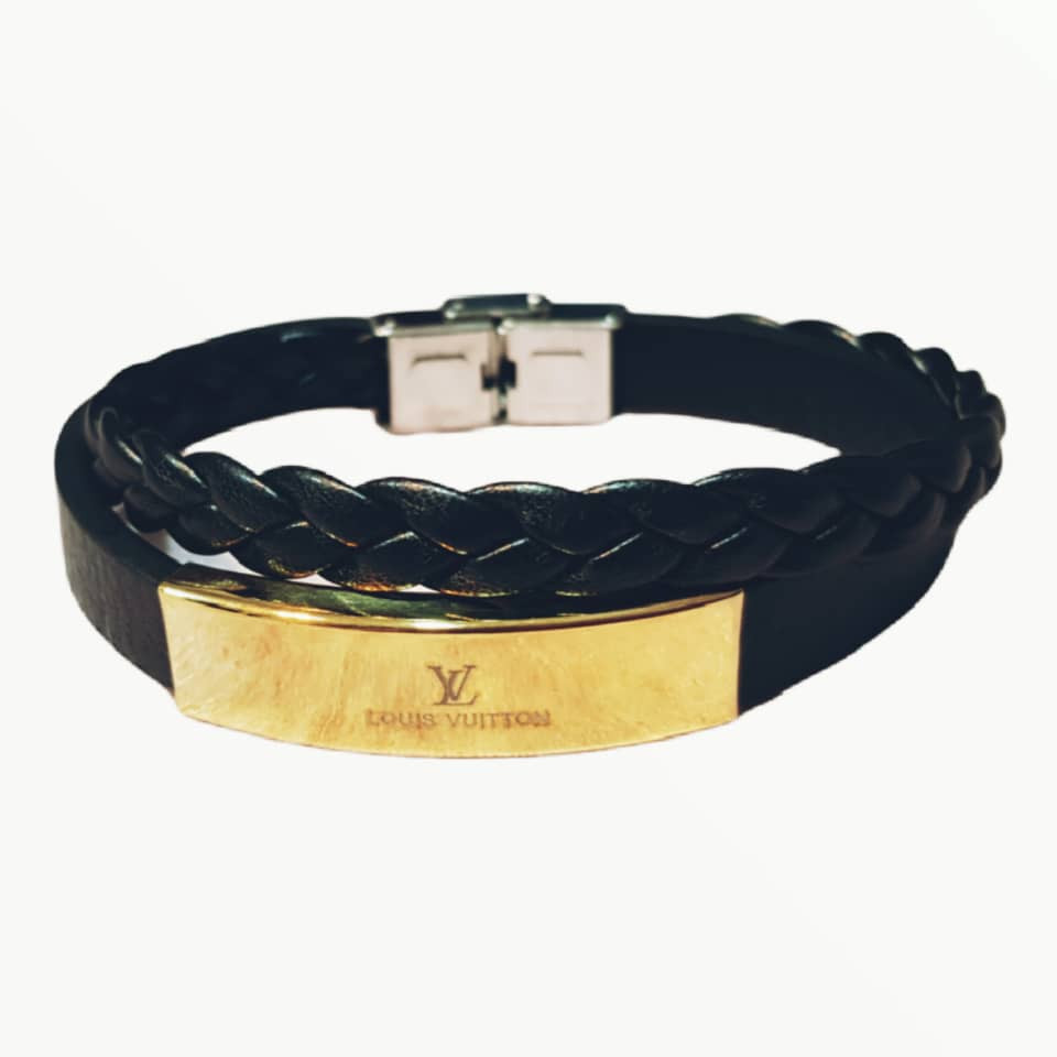 دستبند مدل چرم اف کد 6062