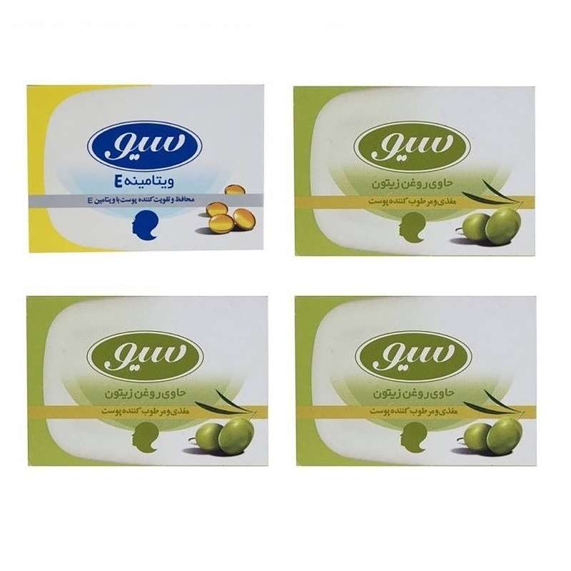 صابون شستشو سیو مدل SI3 وزن 125 گرم مجموعه 4 عددی صابون شستشو سیو مدل SI3 وزن 125 گرم مجموعه 4 عددی