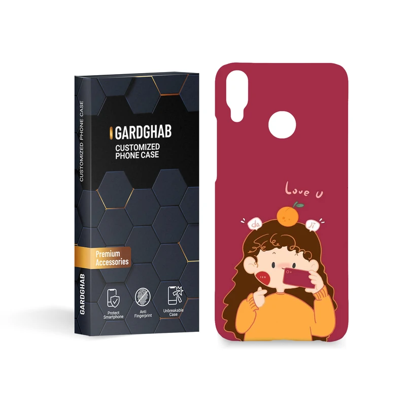 کاور گارد قاب مدل دخترانه مناسب برای گوشی موبایل هوآوی Y9 2019