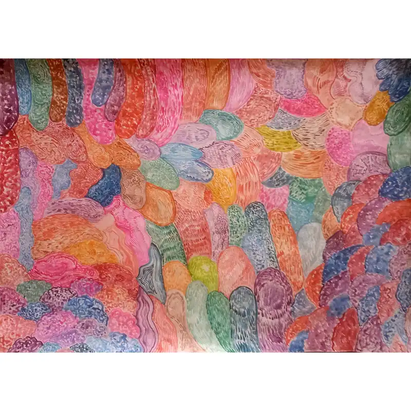 نقاشی مدل آبرنگ انتزاعی کد 421