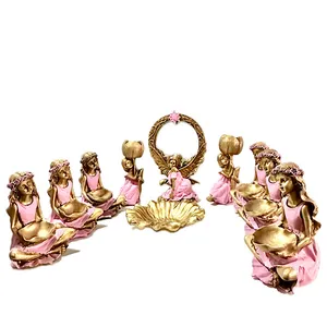 مجموعه ظروف هفت سین 10 پارچه طرح فرشته