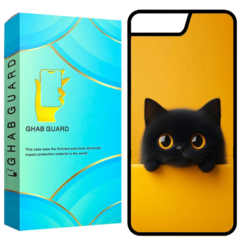 کاور قاب گارد طرح گربه مدل GCHP7 مناسب برای گوشی موبایل اپل iPhone 7 / 8 / SE 2020 / SE 2022