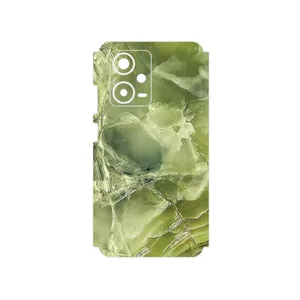 MAHOOT Green_Crystal_Marble Cover Sticker for Xiaomi Redmi Note 12 Pro Plus