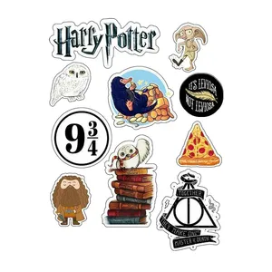 استیکر لپ تاپ و موبایل گوفی طرح فیلم هری پاتر کد  HPT9 مجموعه 10 عددی 
