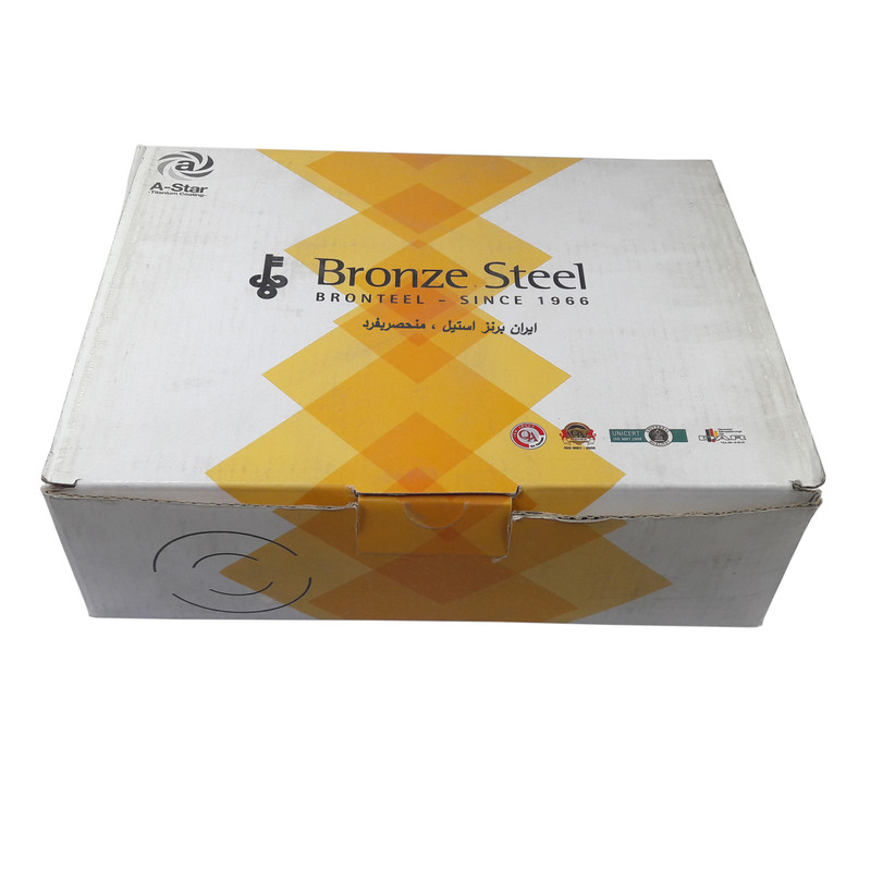 دستگیره در برنز استیل مدل H10000 مجموعه 2 عددی