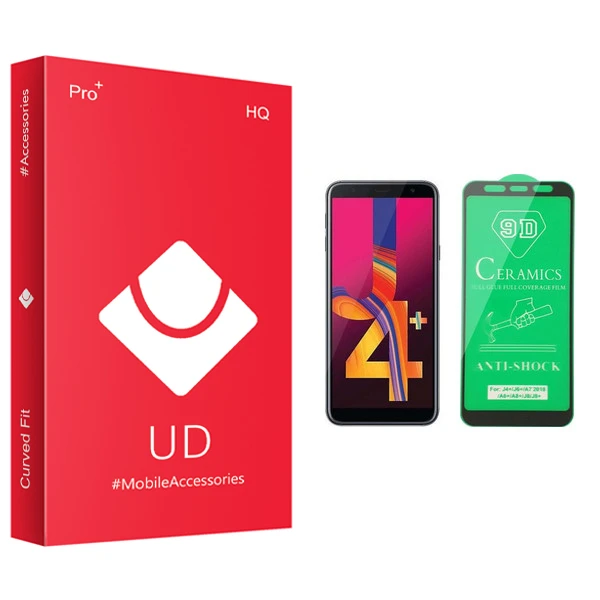 محافظ صفحه نمایش سرامیکی یو دی مدل HQ مناسب برای گوشی موبایل سامسونگ Galaxy J4 Plus