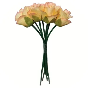 گل مصنوعی مدل رز هلندی 6 شاخه