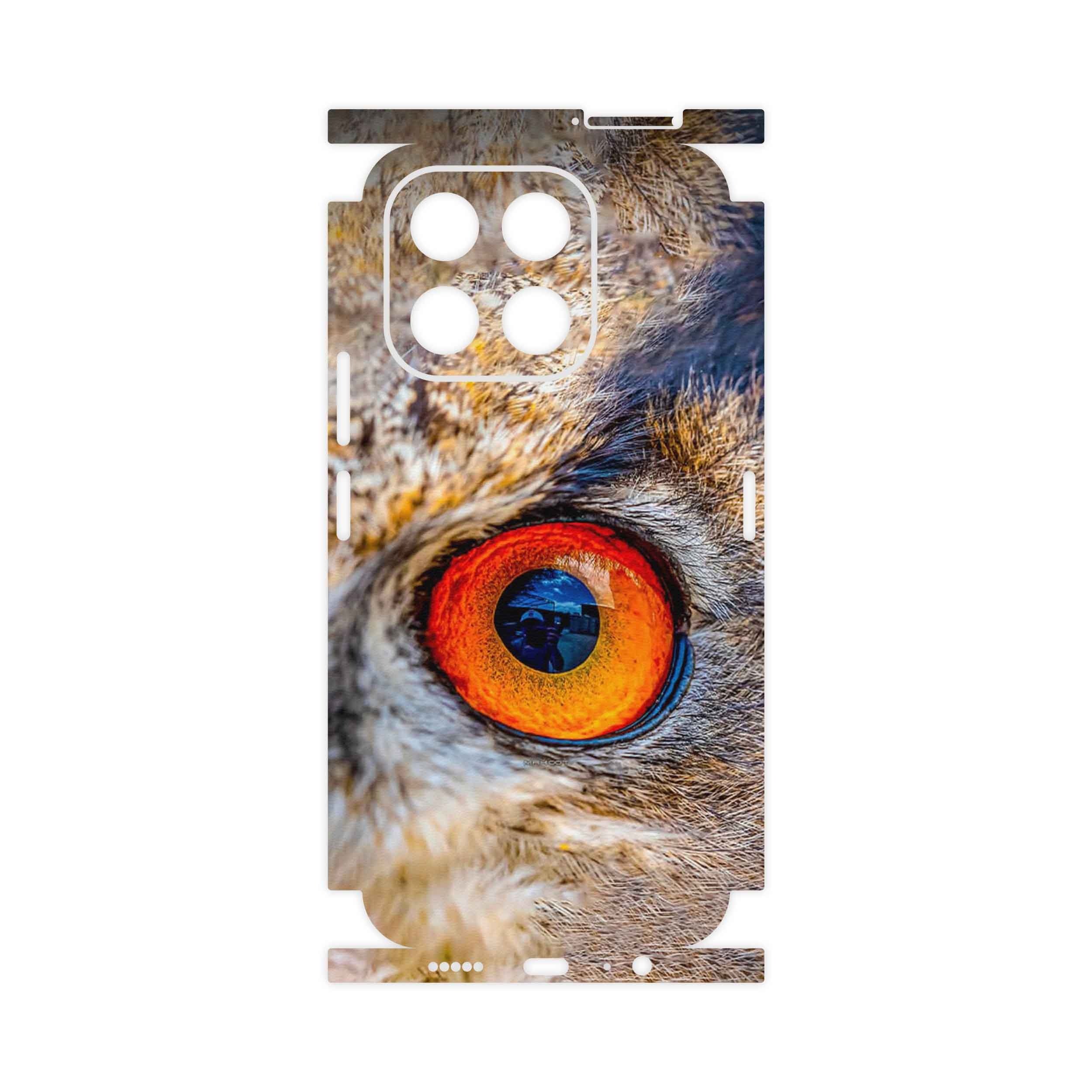 برچسب پوششی ماهوت مدل Owl eyes-FullSkin مناسب برای گوشی موبایل آنر X6c