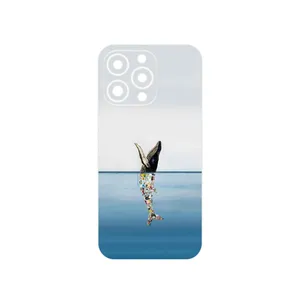 MAHOOT Collage of Sea Trash Cover Sticker for Apple iphone 13 Pro