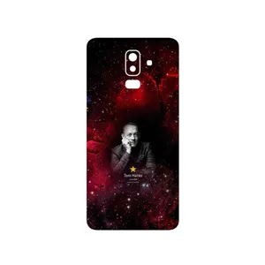 MAHOOT Tom Hanks Cover Sticker for Samsung Galaxy J8