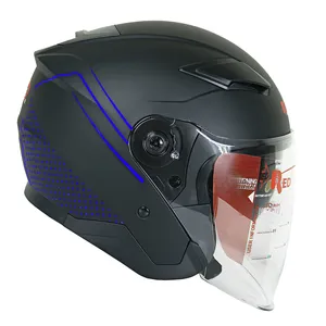 کلاه کاسکت فک متحرک ردلاین مدل 956+blk blu