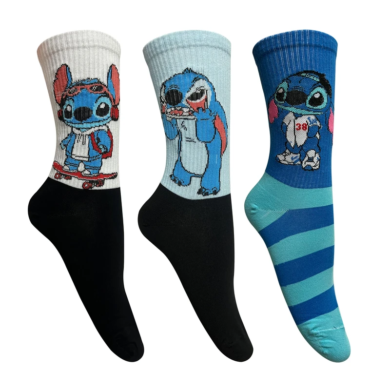 جوراب ساق بلند زنانه تن پوش هنگامه مدل پنبه کش اسپرت استیج بسته 3 عددی