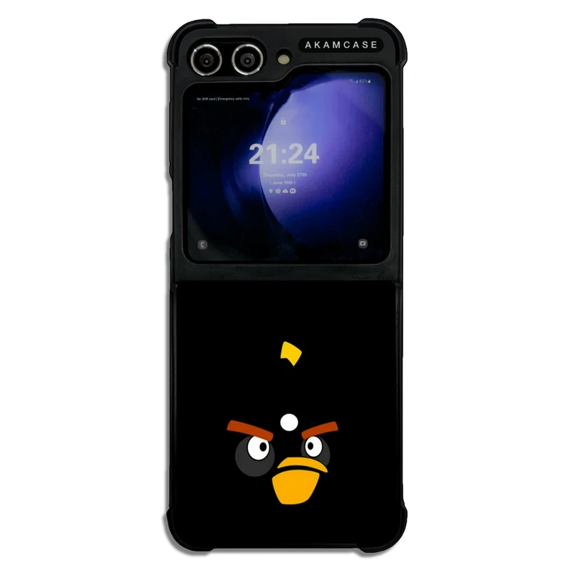 کاور آکام مدل AMCWSGZFLIP5-ANGRY BIRDS9 مناسب برای گوشی موبایل سامسونگ Galaxy Z Flip 5