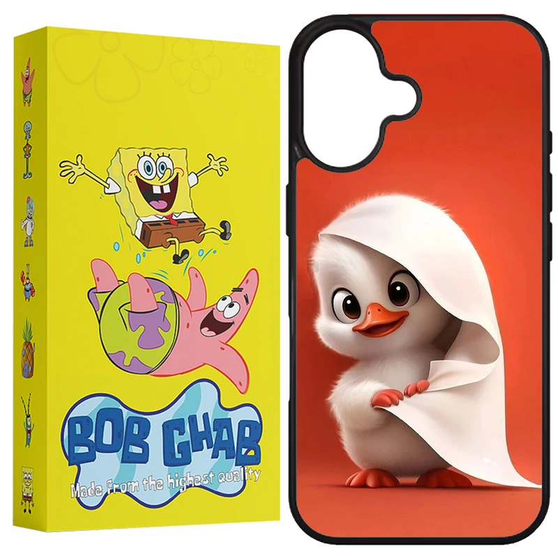 کاور باب قاب طرح اردک مدل B16PL مناسب برای گوشی موبایل اپل iPhone 16 Plus