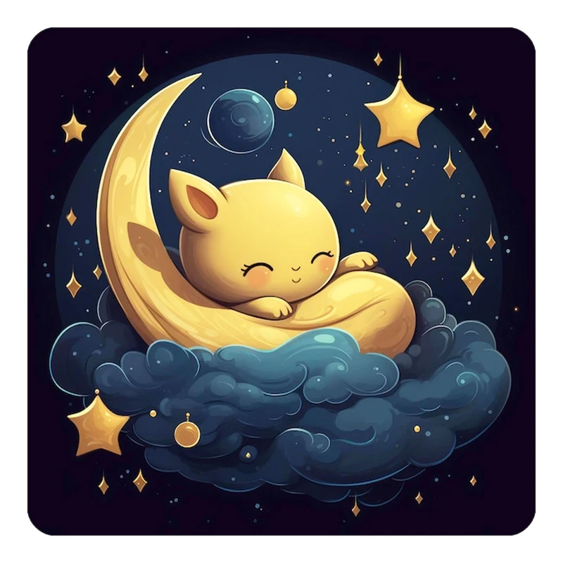 مگنت کاکتی طرح ماه و ستاره مدل mp51810