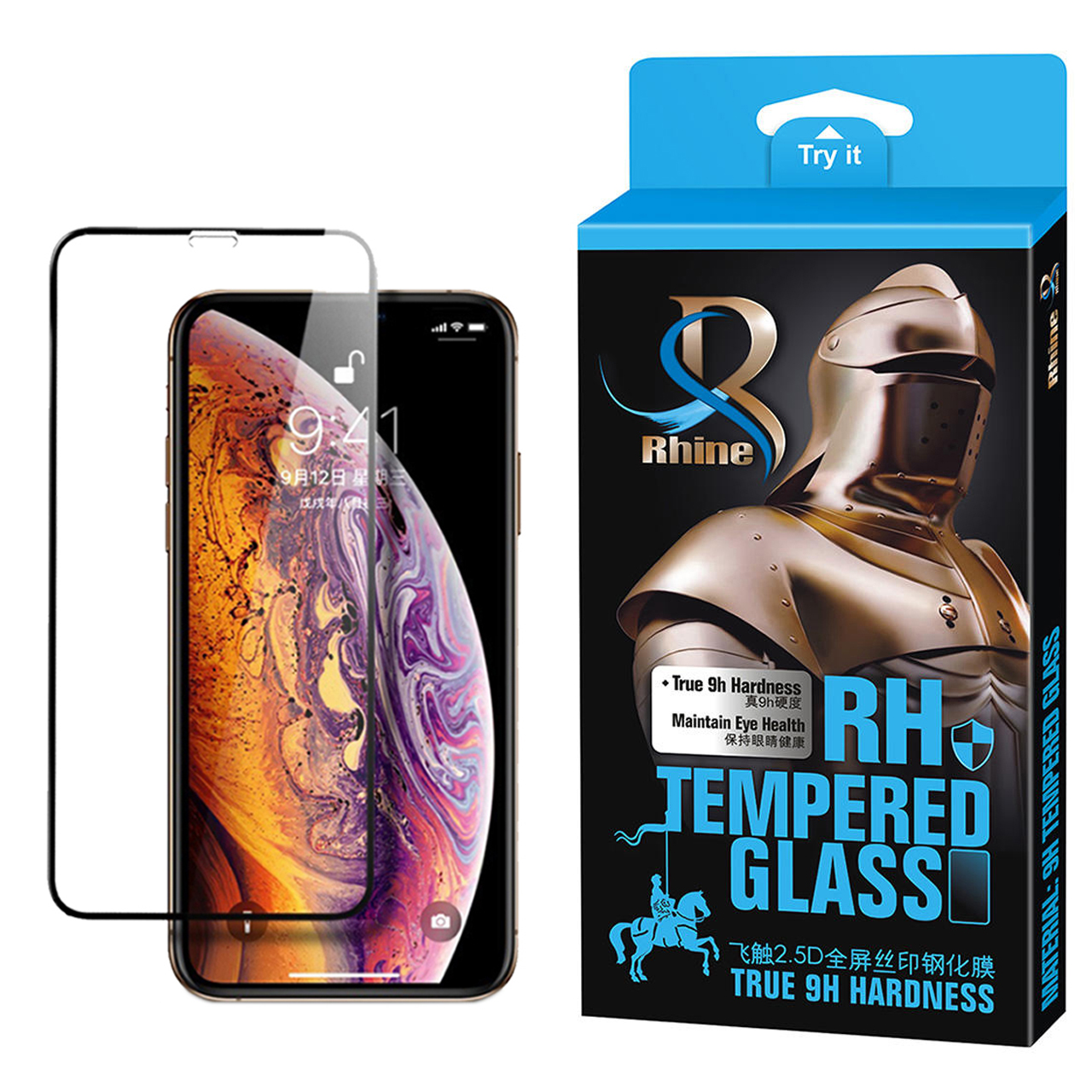 خرید                     محافظ صفحه نمایش راین مدل R_9 مناسب برای گوشی موبایل اپل Iphone X