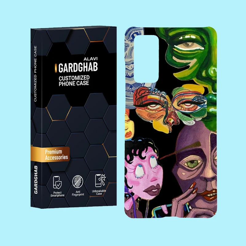 کاور گارد قاب علوی مدل هنری مناسب برای گوشی موبایل سامسونگ Galaxy S20 FE