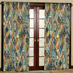 پرده مدل مخمل پانچی کد 175 سایز 140x280 سانتی متر
