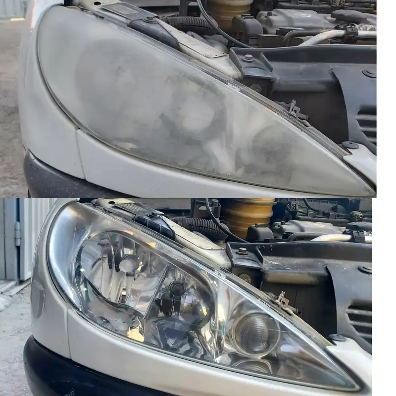 مایع رفع کدری چراغ خودرو اکتای مدل LIGHT حجم 26 میلی لیتر