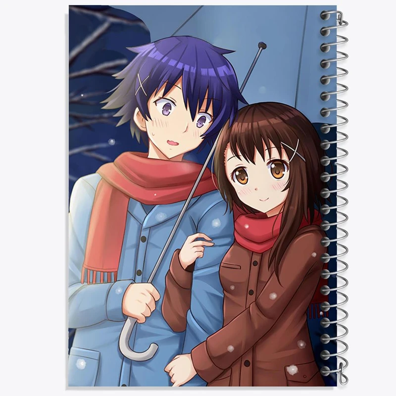 دفتر نقاشی 50 برگ خندالو مدل اونودرا و ایچیبو انیمه عشق دروغین کد 17132