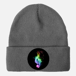 کلاه بافتنی مدل کلید موسیقی سل کد 215