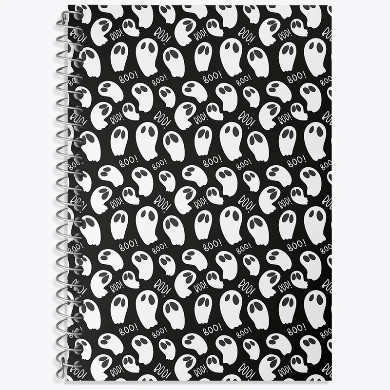 دفتر زبان 50 برگ خندالو مدل دو خط طرح روح کوچولو کد N248