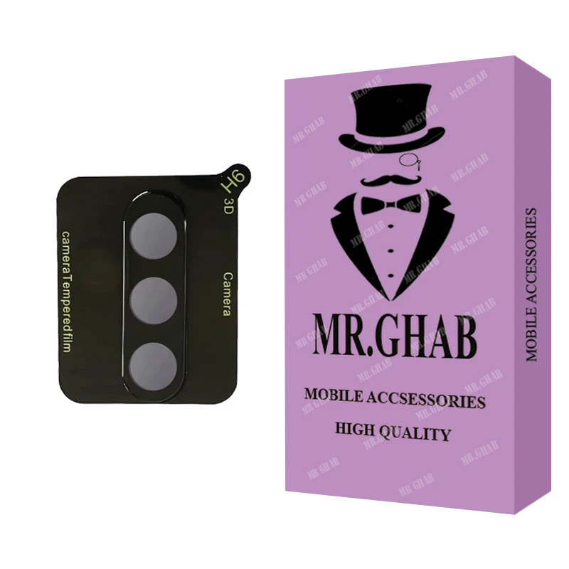 محافظ لنز دوربین مستر قاب مدل 3D مناسب برای گوشی موبایل سامسونگ Galaxy A24 4G