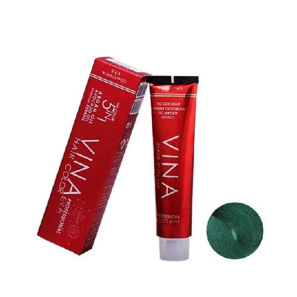 رنگ مو وینا مدل E17 حجم 125 میلی لیتر رنگ وارسیون سبز