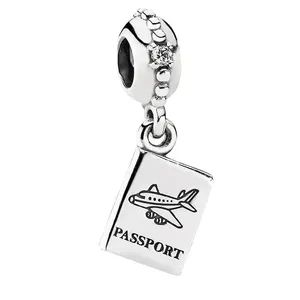 آویز گردنبند نقره زنانه پاندورا مدل Passport Pendant