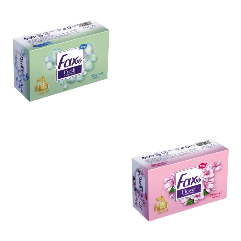 صابون شستشو فکس مدل P.G.02 وزن 125 گرم بسته 2 عددی صابون شستشو فکس مدل P.G.02 وزن 125 گرم بسته 2 عددی