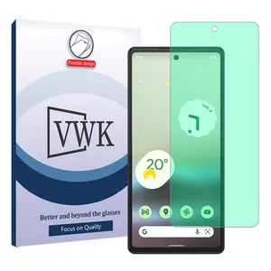 VWK Tough model Green light screen protector suitable for Google Pixel 6a mobile phone