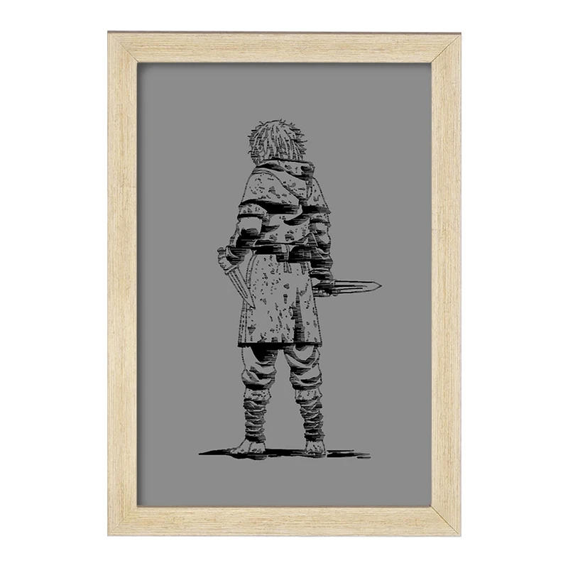 تابلو خندالو مدل تورفین انیمه حماسه وینلند Vinland Saga کد 27492