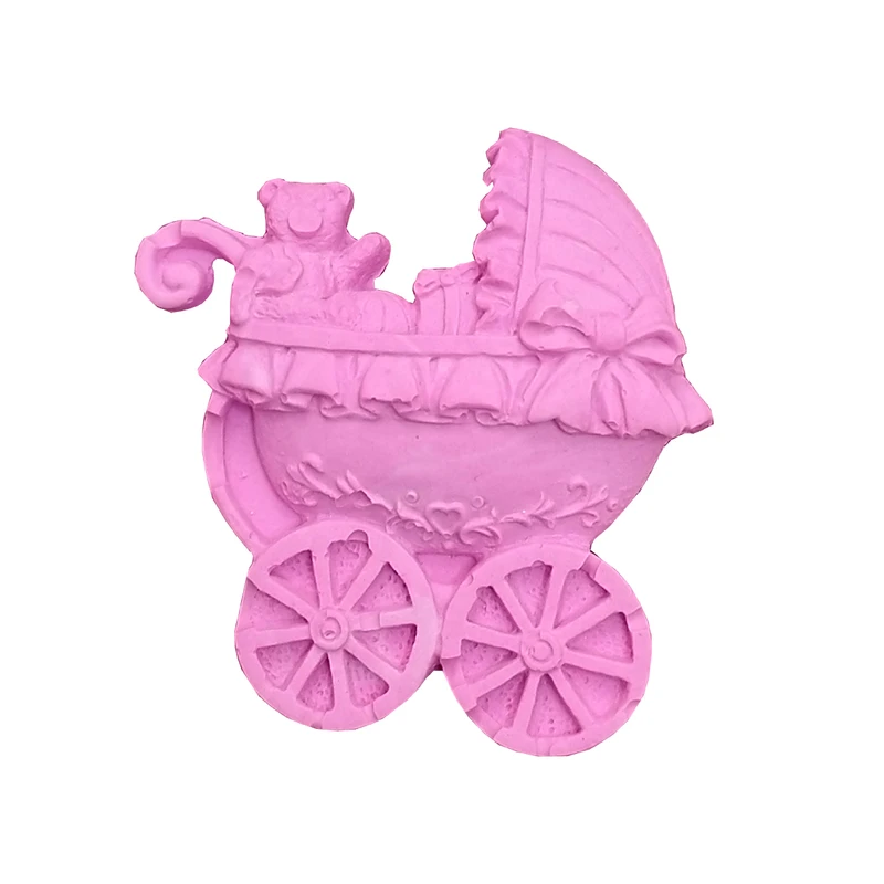 گیفت تولد طرح کالسکه نوزاد مدل T200 بسته 10 عددی