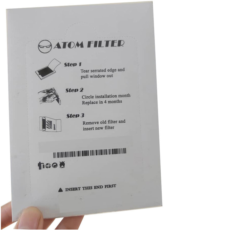 فیلتر بوگیر تصفیه هوا یخچال اتم مدل 24