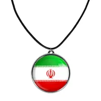 گردنبند خندالو مدل پرچم ایران کد 2052220517